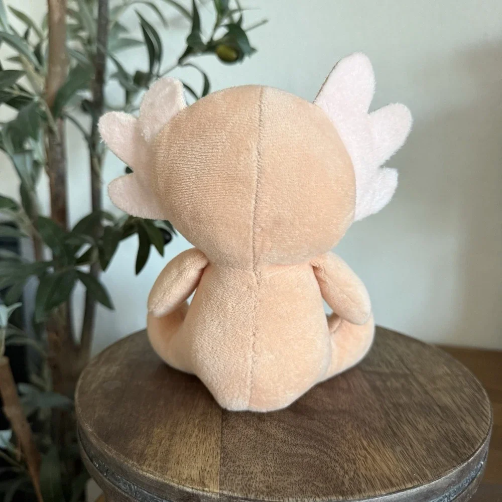Axolotl Plush Salmon Pink Salamander Stuffed Animal Toy Ideal Toy Direct Cute 8